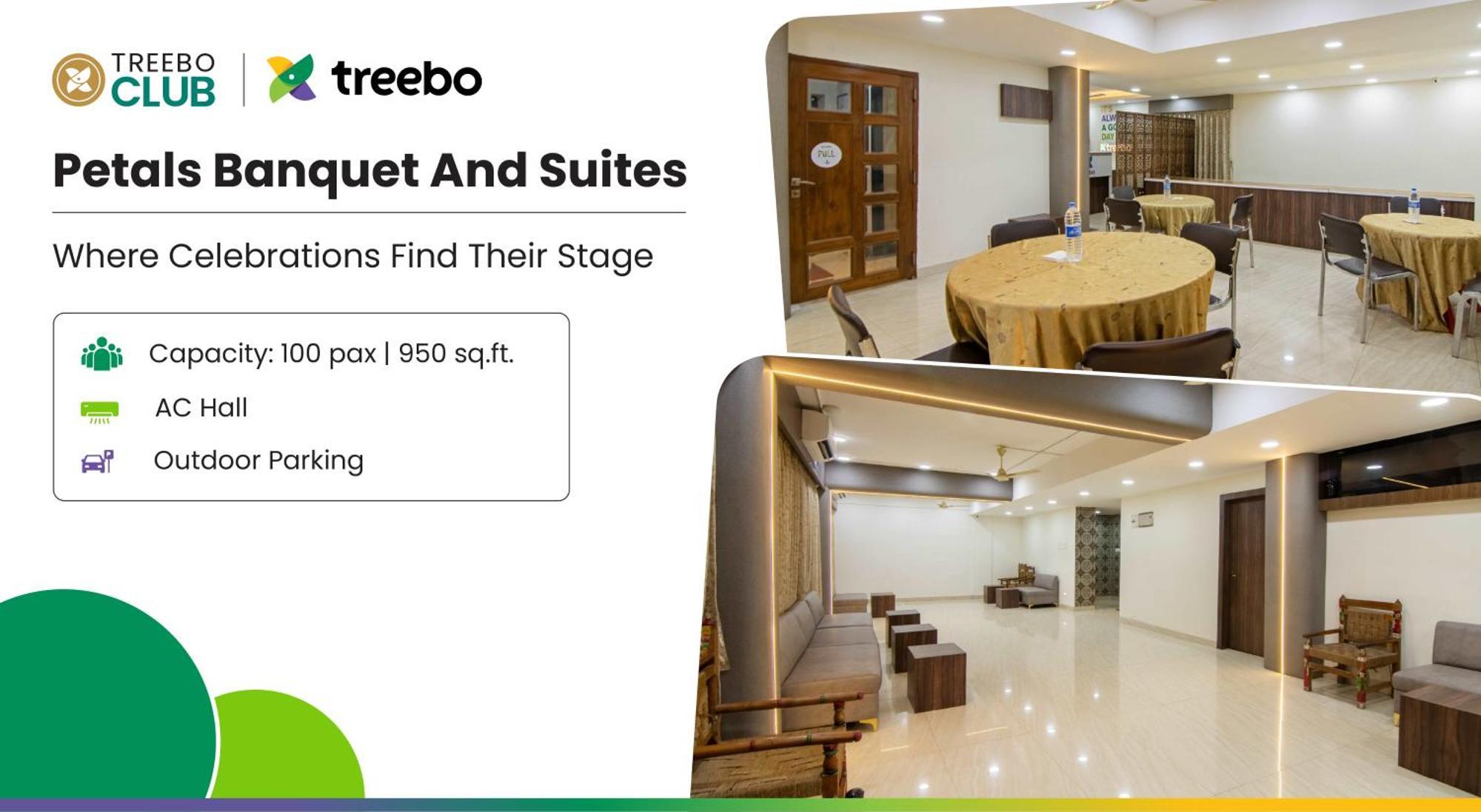 Treebo Petals Banquet & Suites - Calcuta Exterior foto